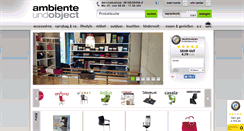 Desktop Screenshot of ambienteundobjectonline.de